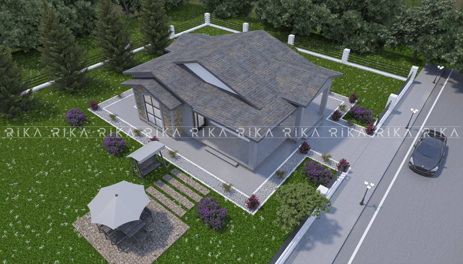 113 m² Single Story Reinforced Concrete Villa